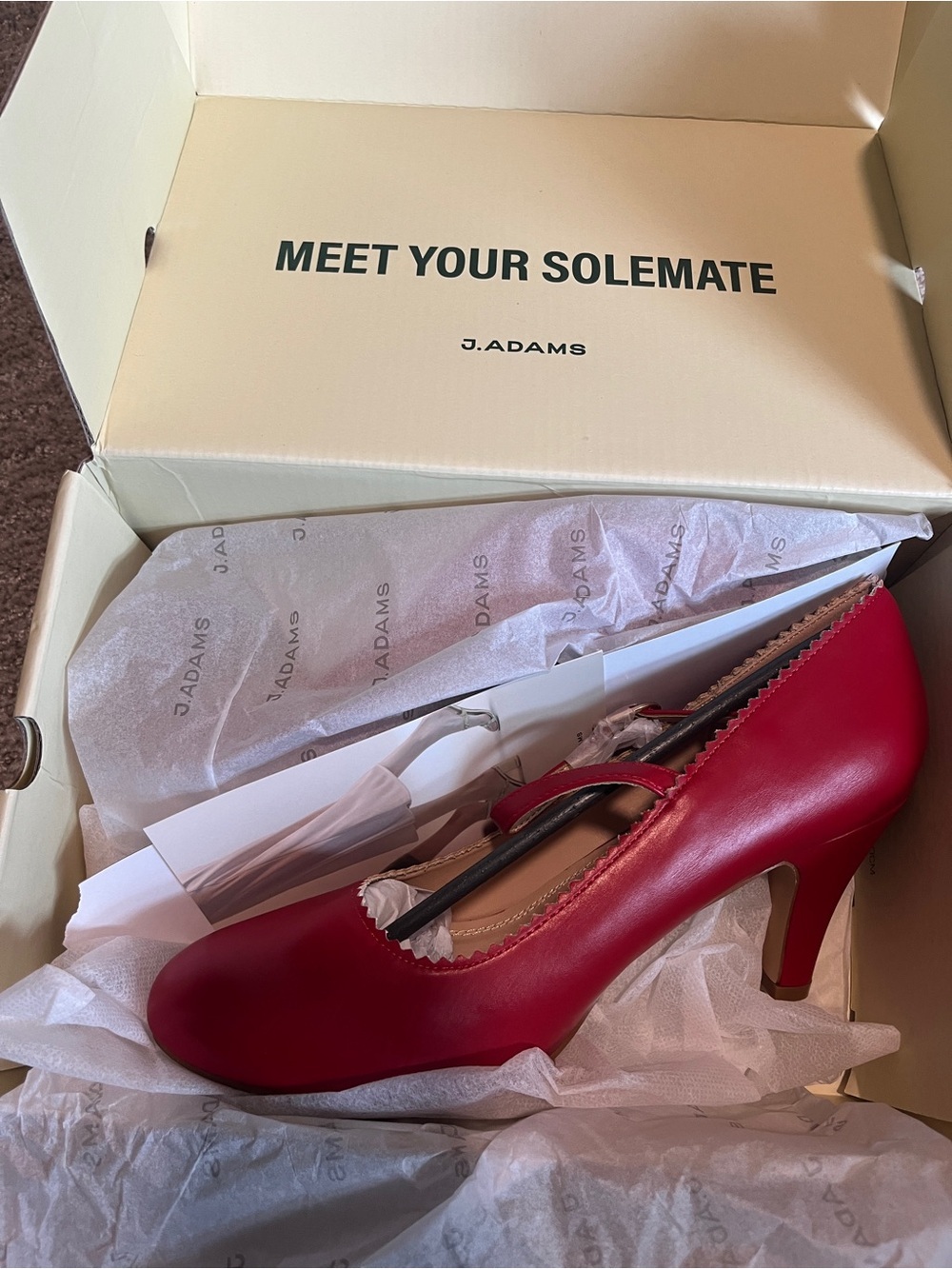 Kitten Heels, Vintage Retro Scallop Round Toe Shoe With An Adjustable Strap 1645 - Picture 8 of 8